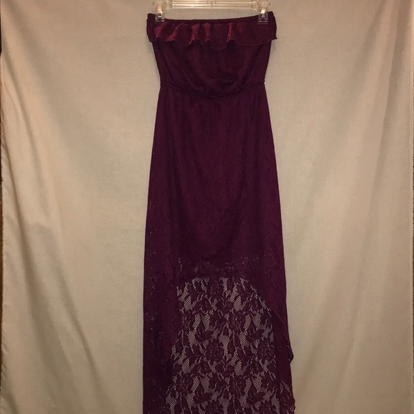 plum summer dress